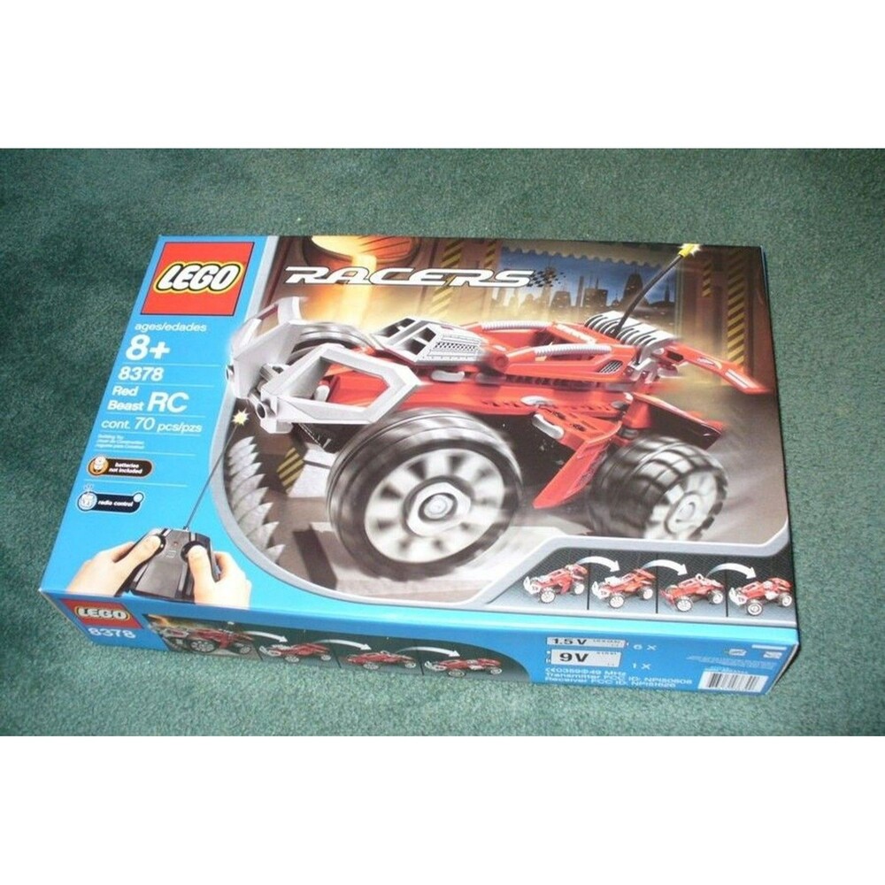 LEGO Racers Radio Controlled Red Beast Set 8378 NEW